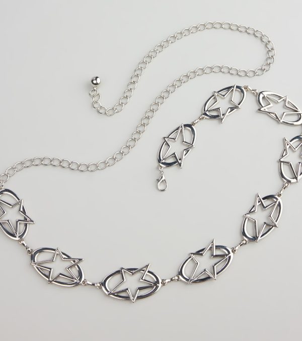 Starstruck Silver Chain Belt - Image 3