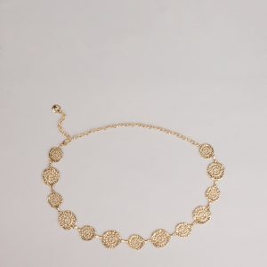 Linked in Shine Disc Chain Belt