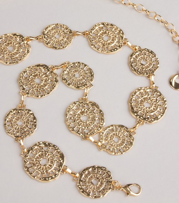 Linked in Shine Disc Chain Belt - Image 2
