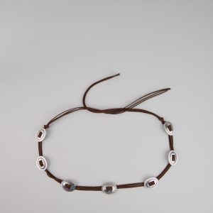 Western Glow Concho String Belt