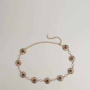 Sundown Radiance Concho Chain Belt