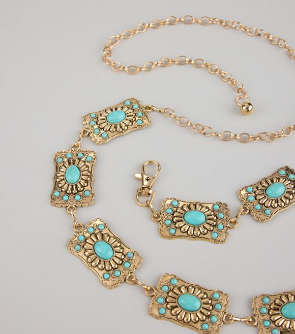 Wild Spirit Concho Chain Belt - Image 3
