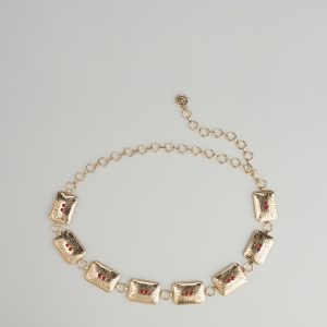 Desert Rose Concho Chain Belt