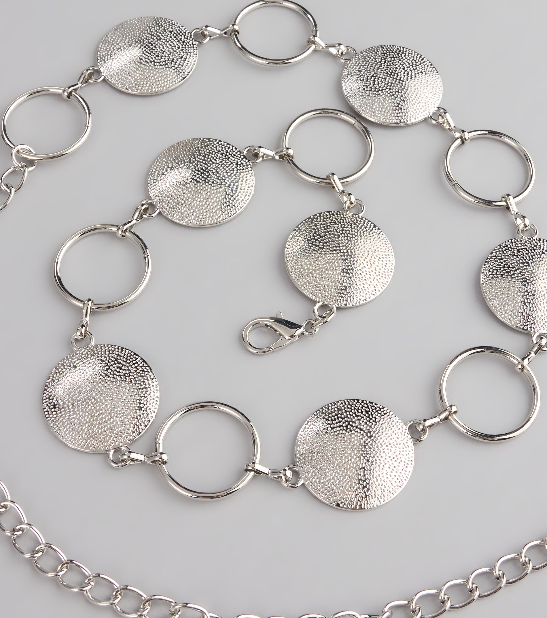 Looped In Luxe Disc Chain Belt - Image 2