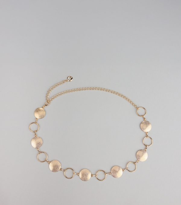 Looped In Luxe Disc Chain Belt - Image 3