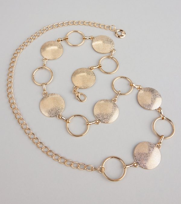 Looped In Luxe Disc Chain Belt - Image 5