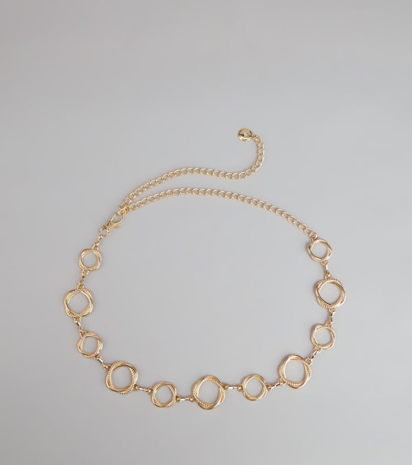 Loop It In Circle Chain Belt