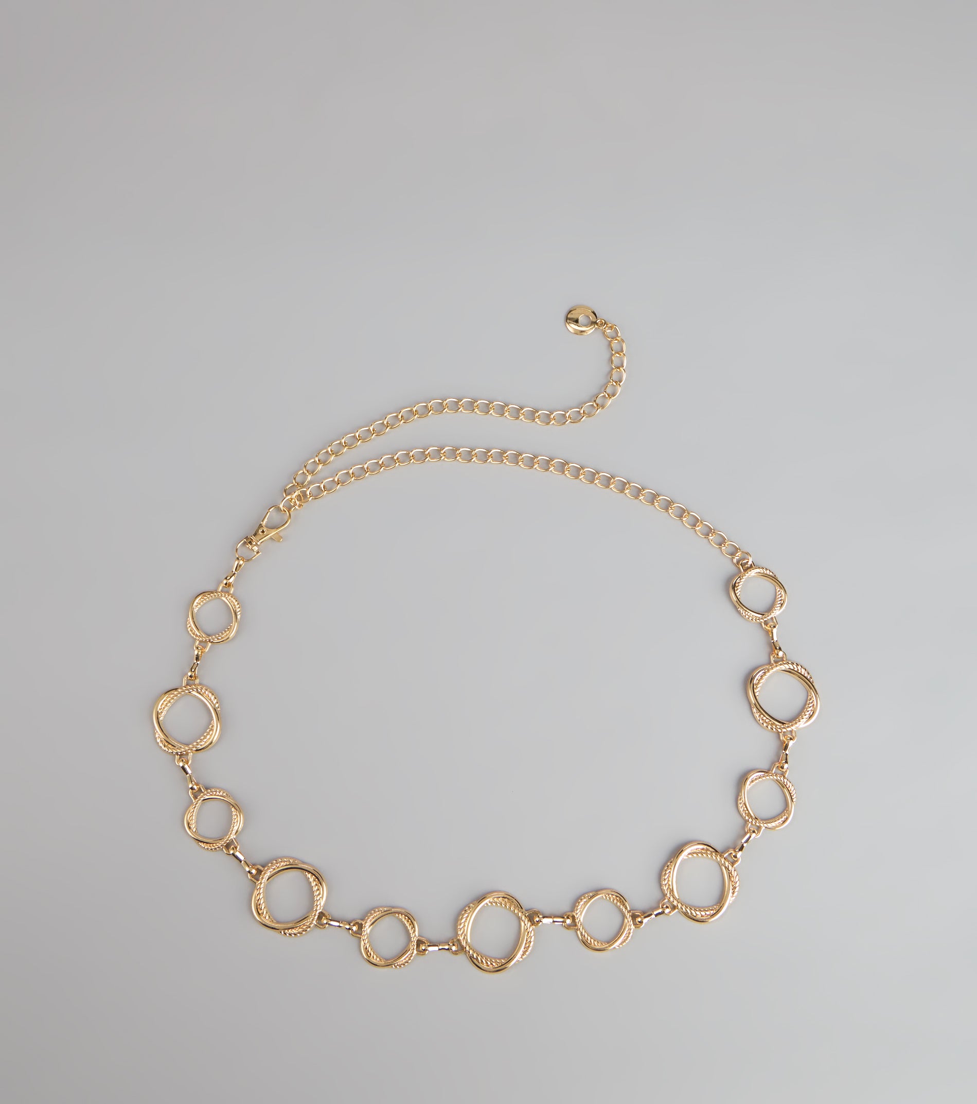 Loop It In Circle Chain Belt