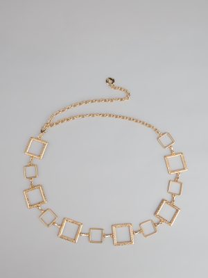 Link Up Square Chain Belt