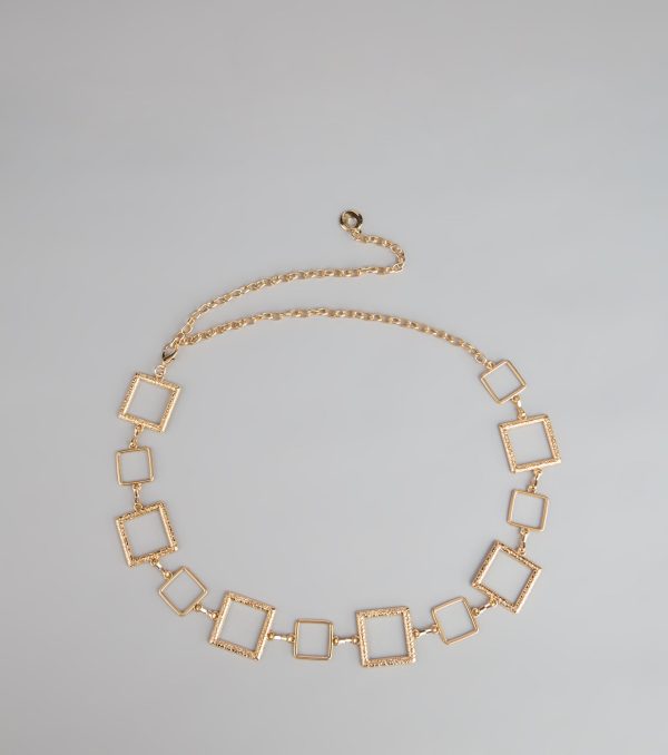 Link Up Square Chain Belt