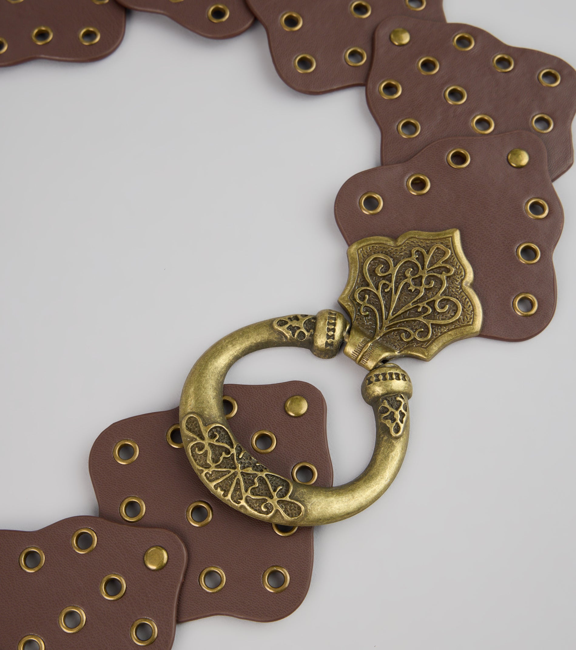 Vintage Charm Grommet Belt - Image 2