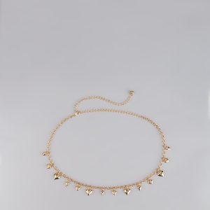 Heart To Heart Charm Chain Belt