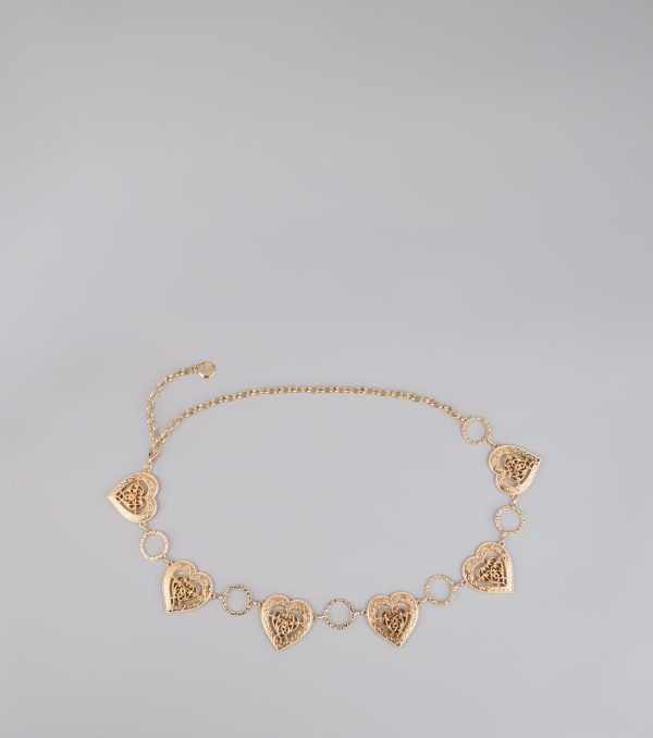 Heart to Heart Chain Belt