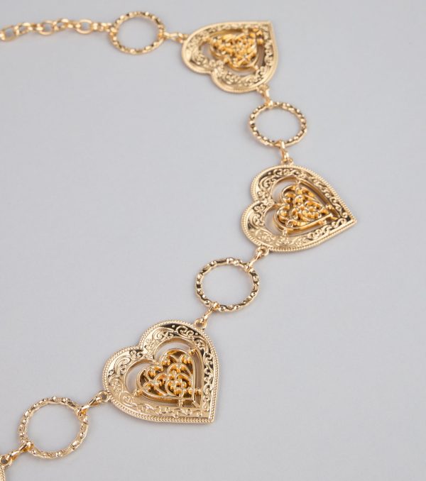 Heart to Heart Chain Belt - Image 3
