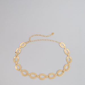 Glam Goals Oval Chain Belt