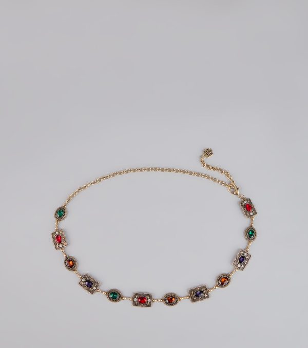 Treasure Trove Gemstone Chain Belt