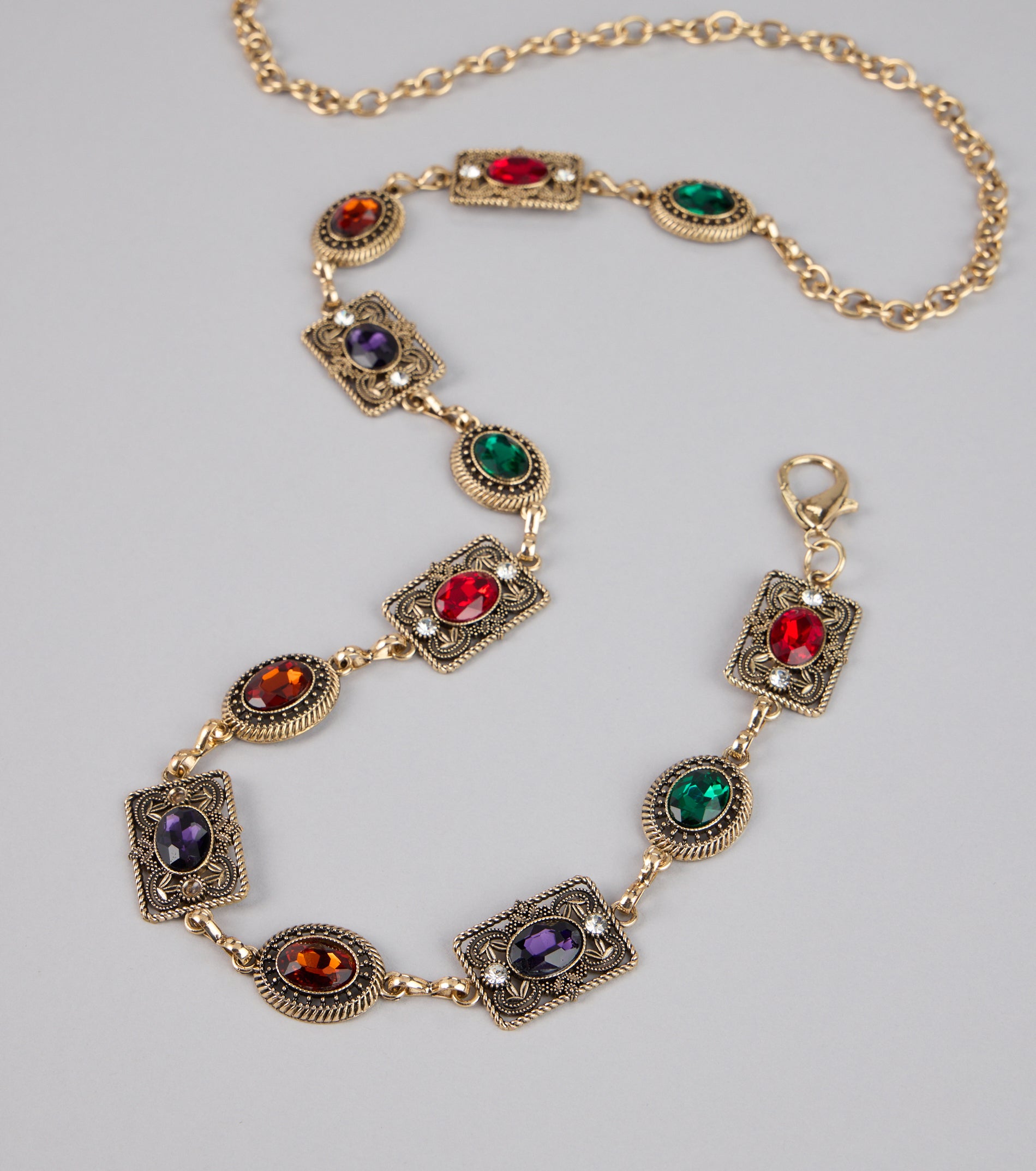 Treasure Trove Gemstone Chain Belt - Image 2