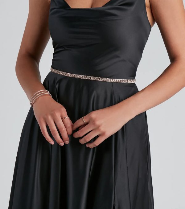 Dainty Rhinestone Belt - Image 4