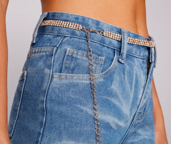 Cute And Chic Rhinestone Butterfly Belt - Image 4