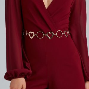 Heart Strings Chain Belt