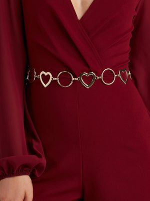 Heart Strings Chain Belt
