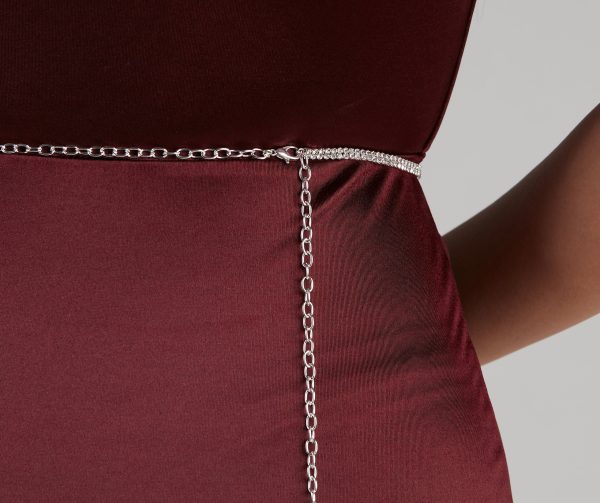 Time To Shine Rhinestone Braid Belt - Image 6