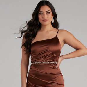 Time To Shine Rhinestone Braid Belt