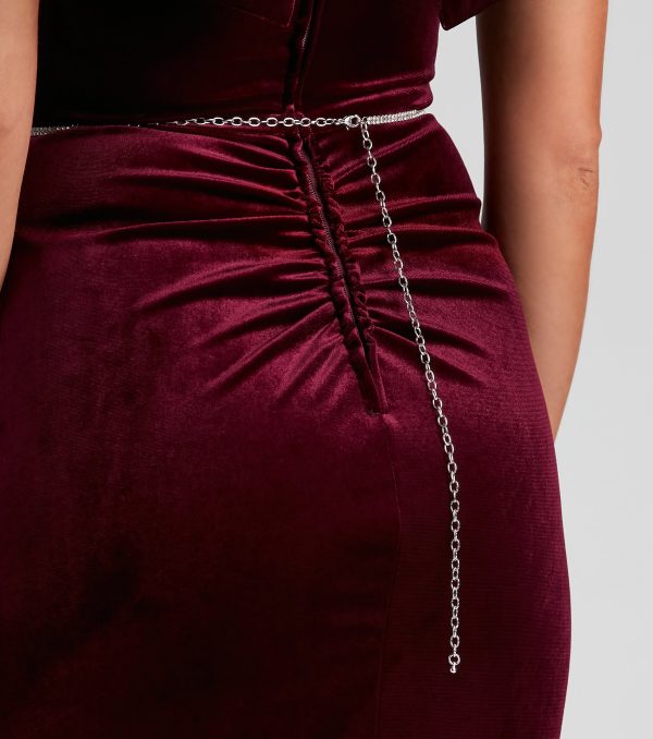 Luxe Look Rhinestone Belt - Image 4