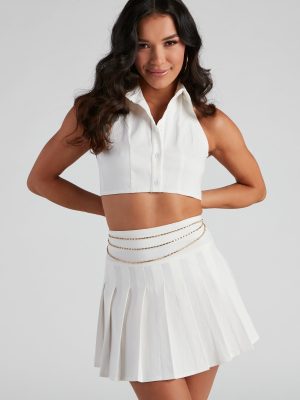 Glam It Up Rhinestone Belly Chain