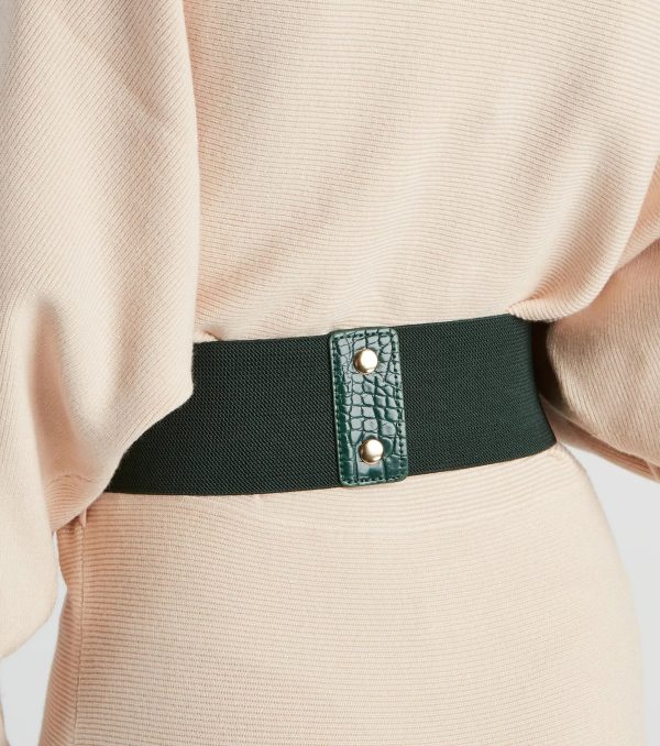 Style Secured Faux Leather Corset Belt - Image 3