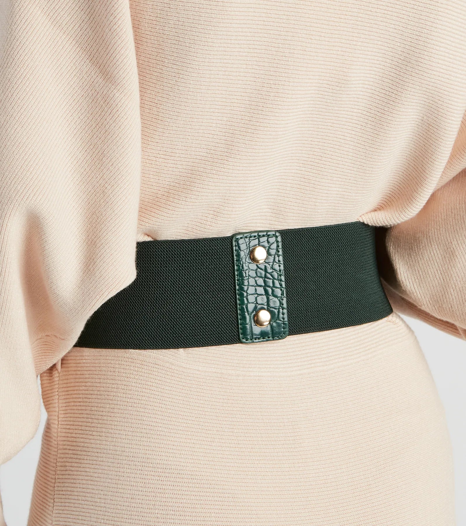 Style Secured Faux Leather Corset Belt - Image 3