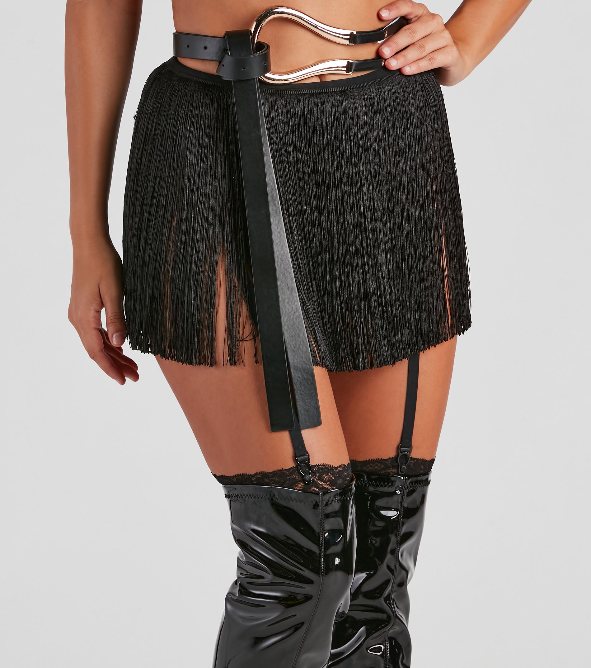 Wild West Cowgirl Garter Belt - Image 6