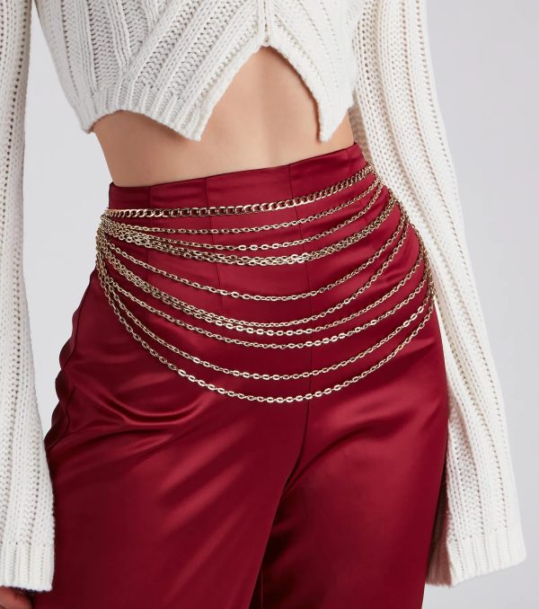 Statement Maker Layered Chain Belt - Image 2