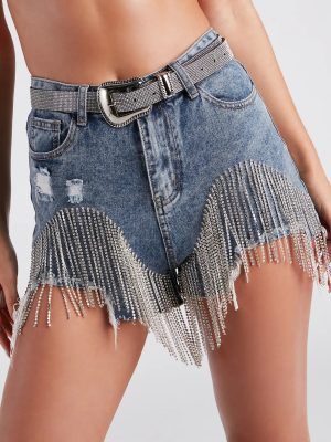 Trendy Western Glam Rhinestone Belt