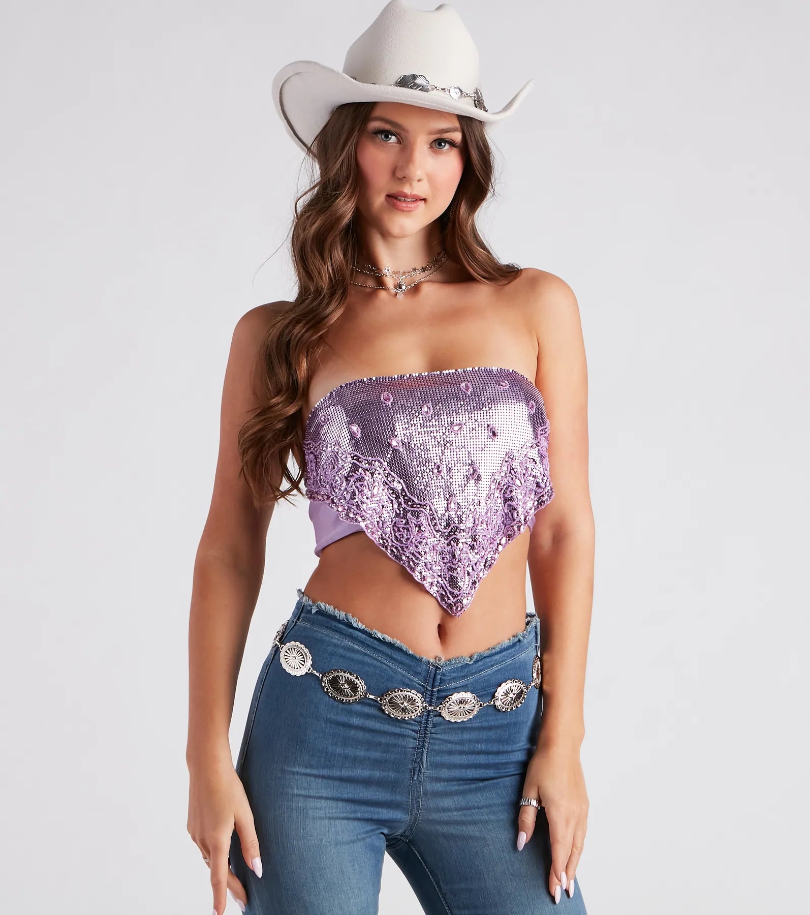 Boho Western-Chic Chain Belt - Image 2