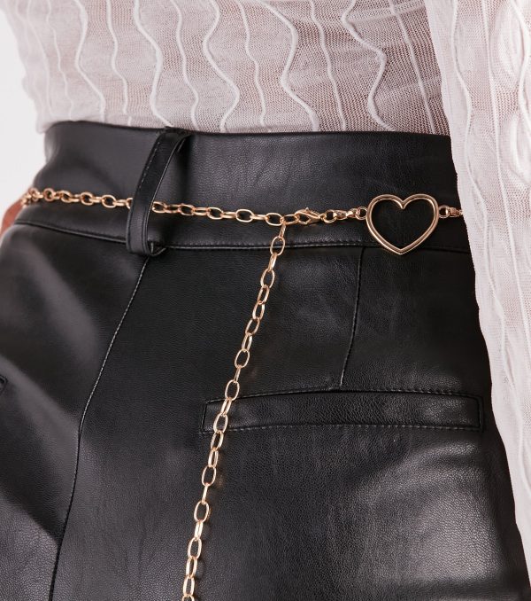 Fall For You Heart Chain Belt - Image 2