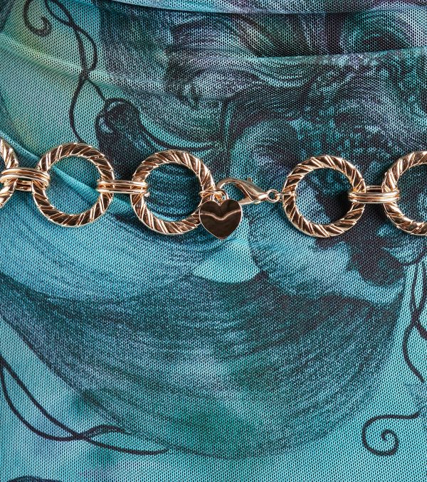 Trendsetting Glam O-Ring Chain Belt - Image 2