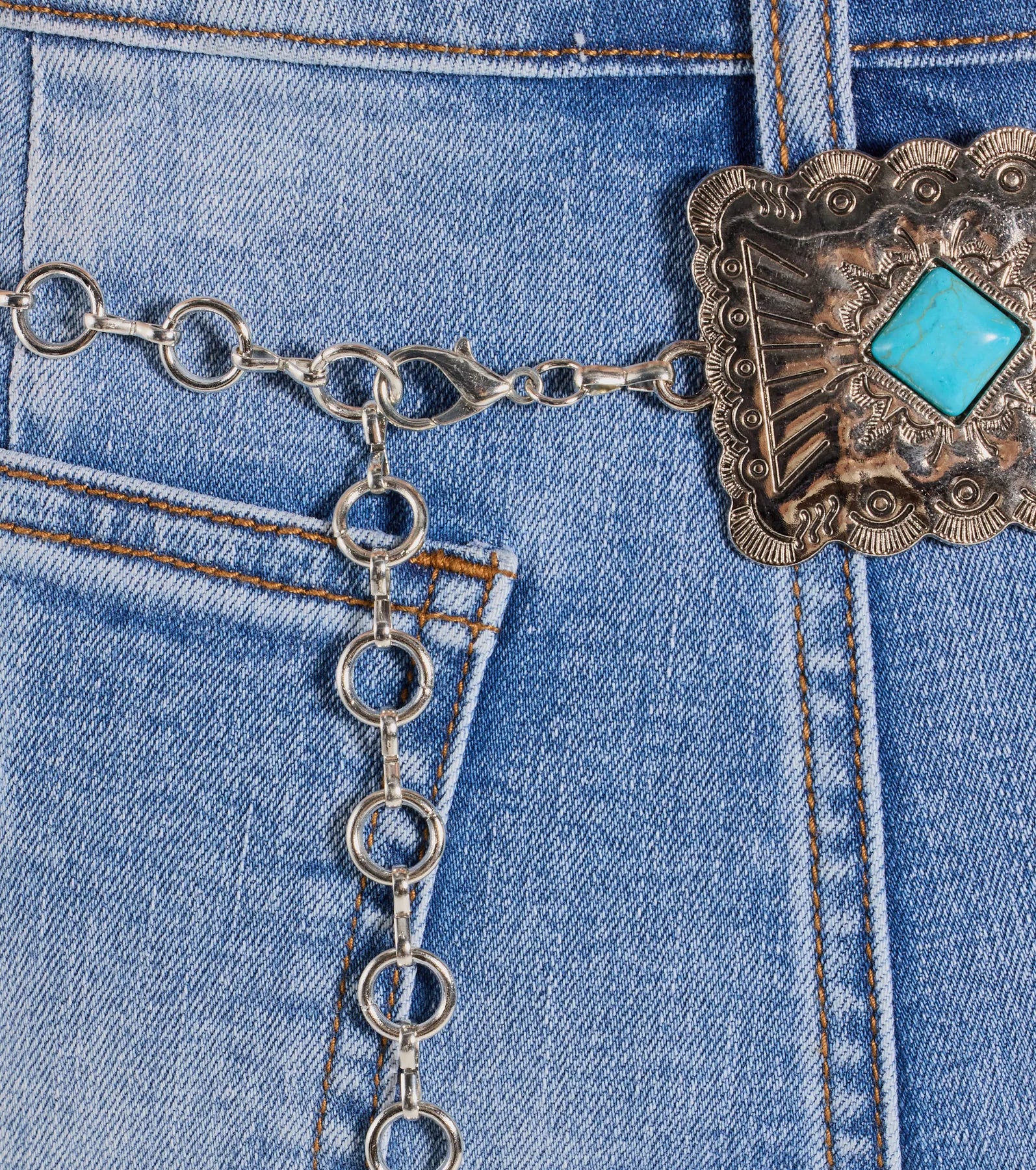 Rodeo Aesthetic Western Concho Belt - Image 3