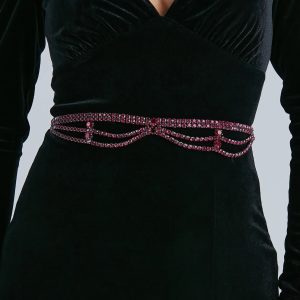 Rare Sparkle Gemstone Chain Belt
