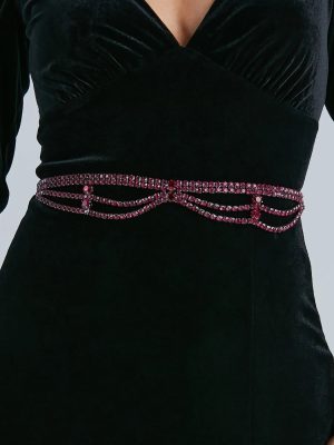 Rare Sparkle Gemstone Chain Belt
