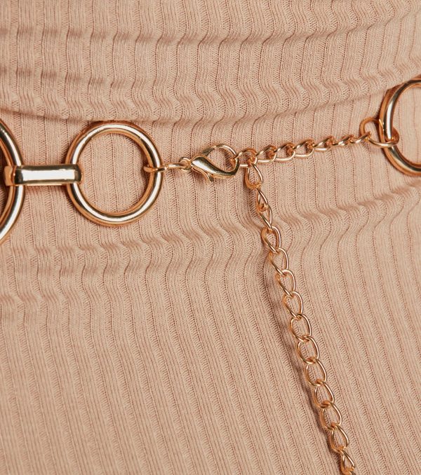 Sleek Perfection O-Ring Chain Belt - Image 3