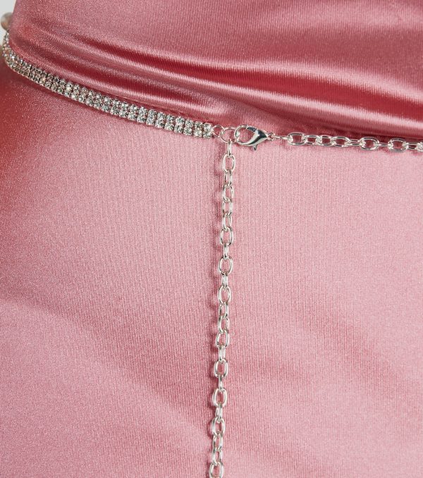 Upgraded Luxe Faux Pearl Rhinestone Belt - Image 3