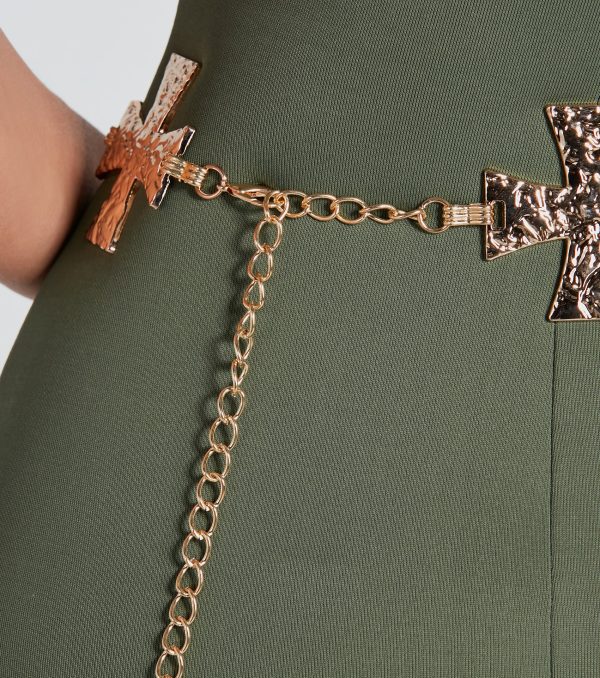 Aura Amped Cross Chain Belt - Image 6