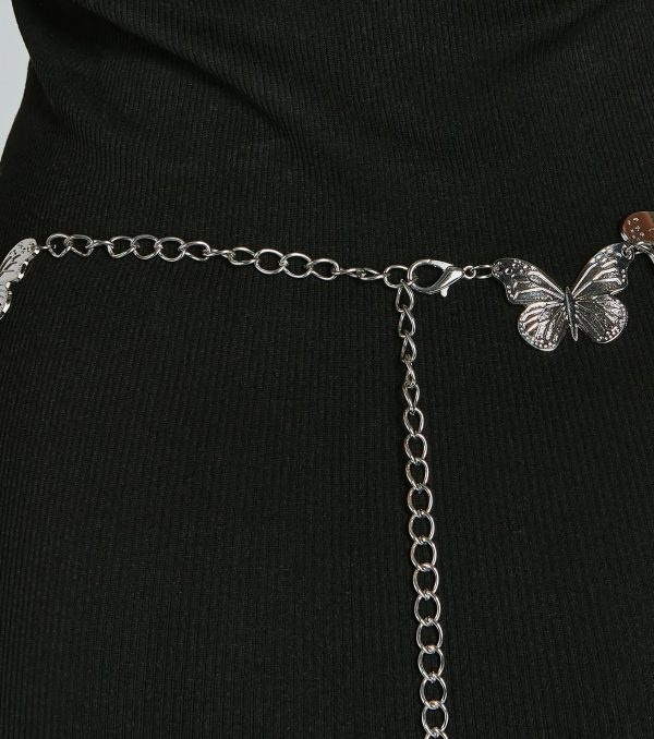 Bohemian Charm Butterfly Chain Belt - Image 2