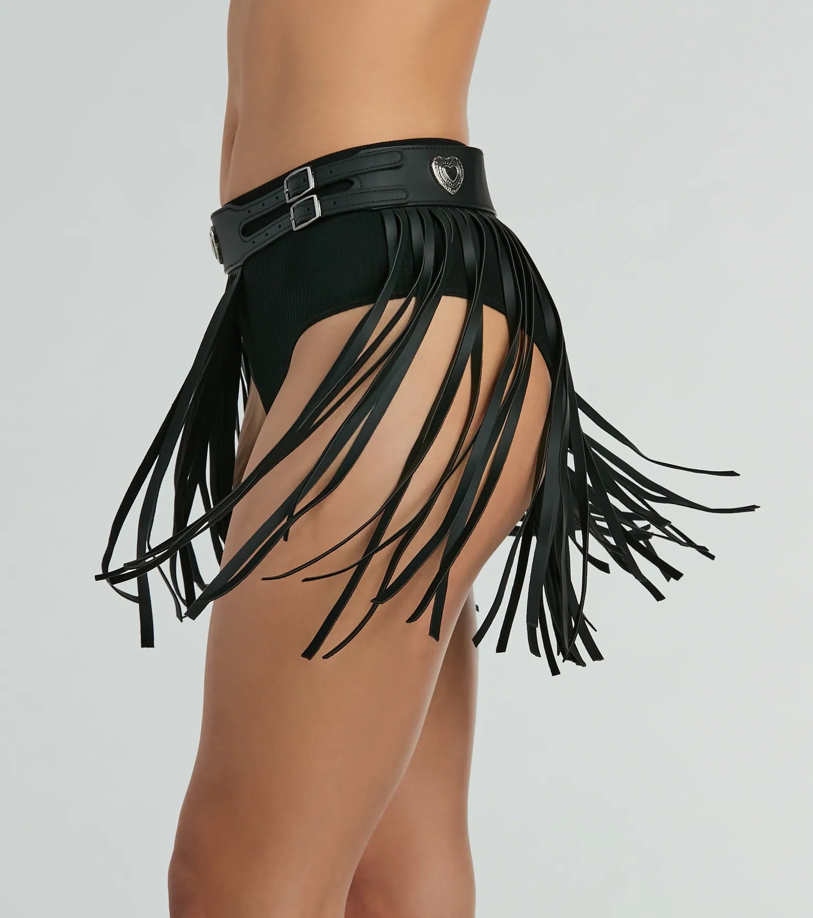 In Love With Country Heart Fringe Belt - Image 3