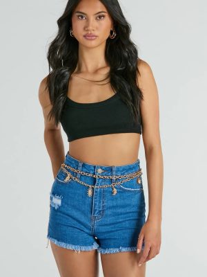 Sky Gazing Moon Star Chain Belt