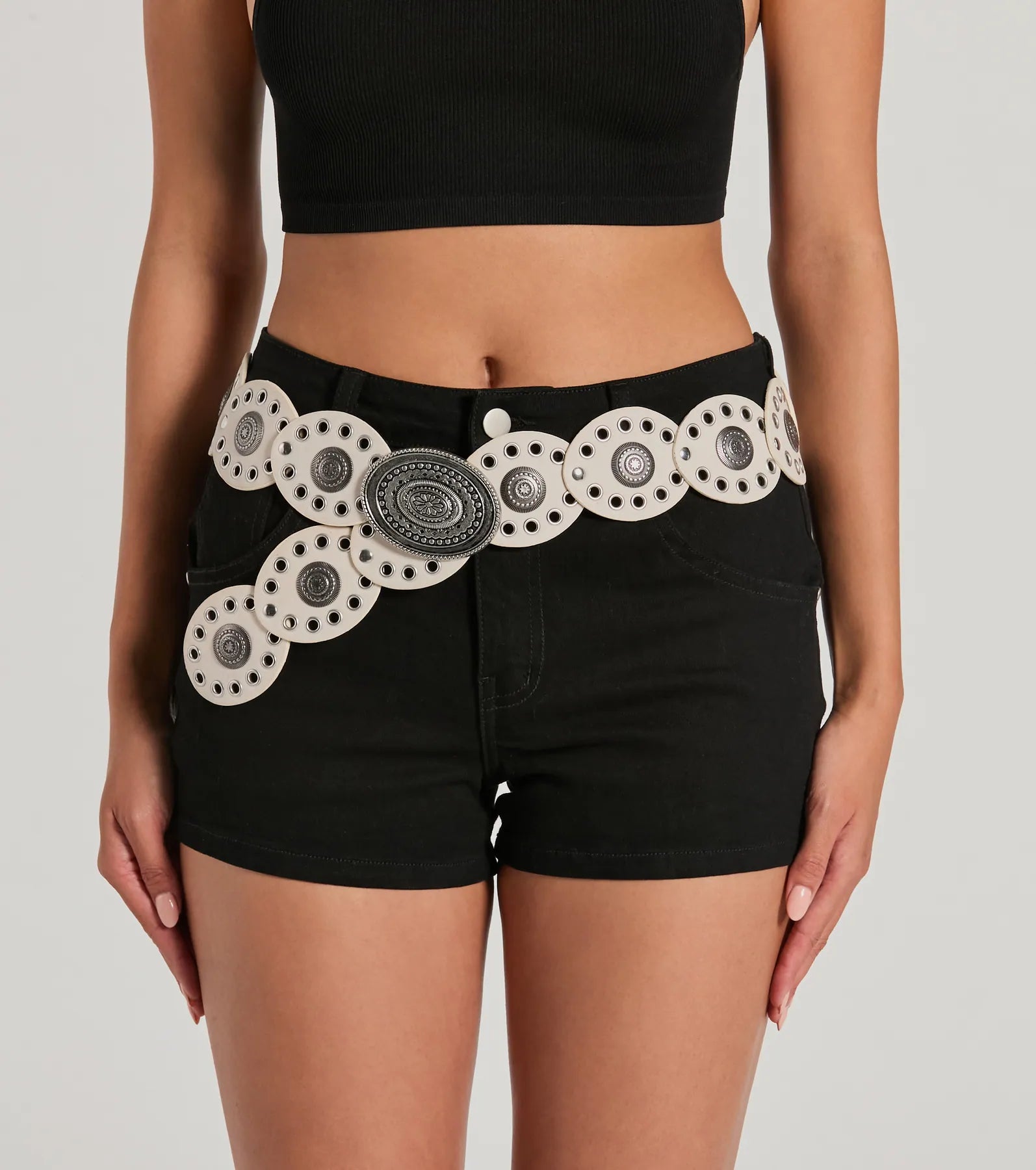 Top Prize Oval Medallion Concho Belt - Image 6