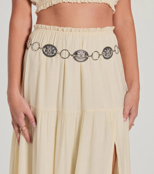 Glam Rhinestone Statement Western Concho Belt - Image 2