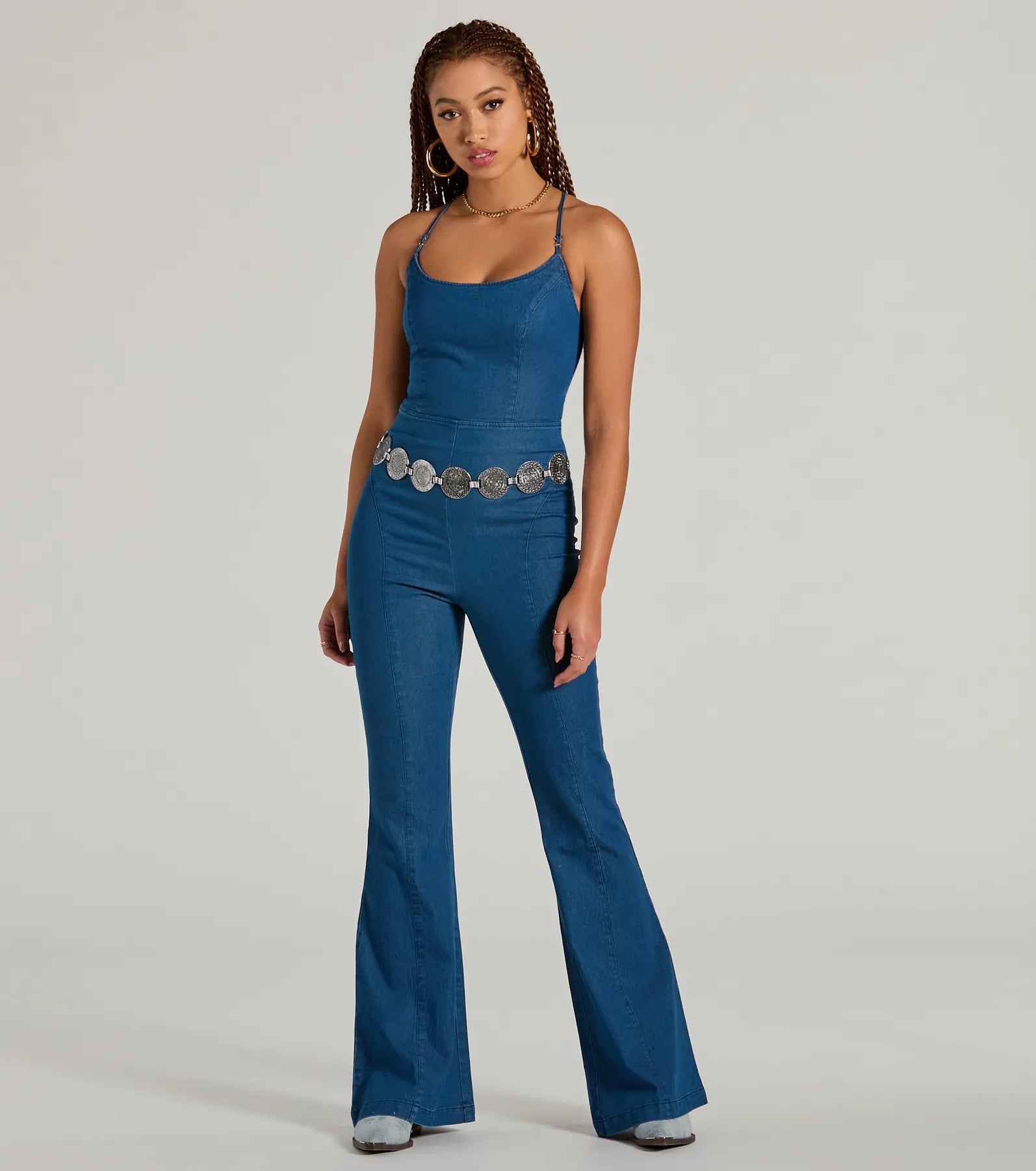 Bohemian Flair Medallion Chain Belt - Image 5