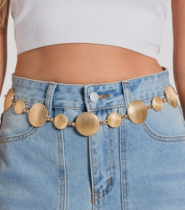 Love In The West Texture Concho Belt - Image 2